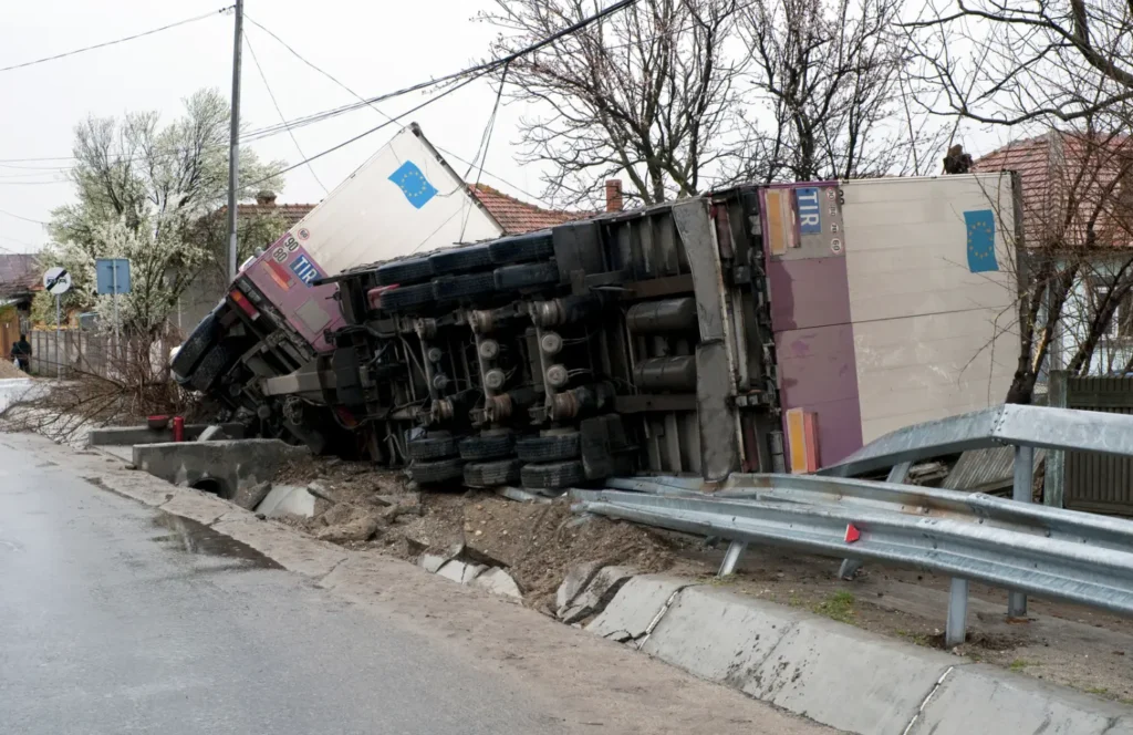 Truck accident